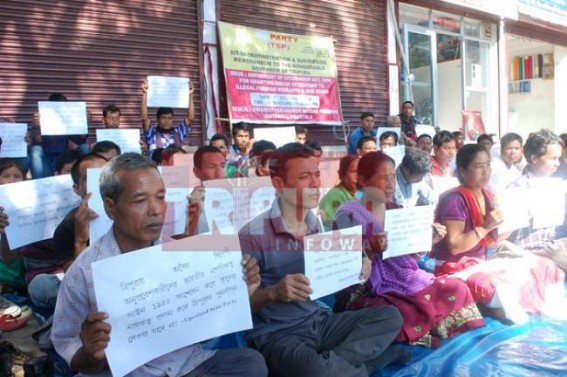 Tripura Tribals demand to evict â€˜Everyoneâ€™ form Tripura expect Tribals 